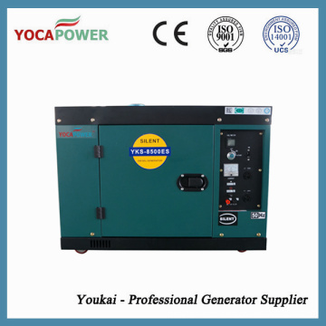 7kVA Air Cooled Soundproof Diesel Engine Electric Generator